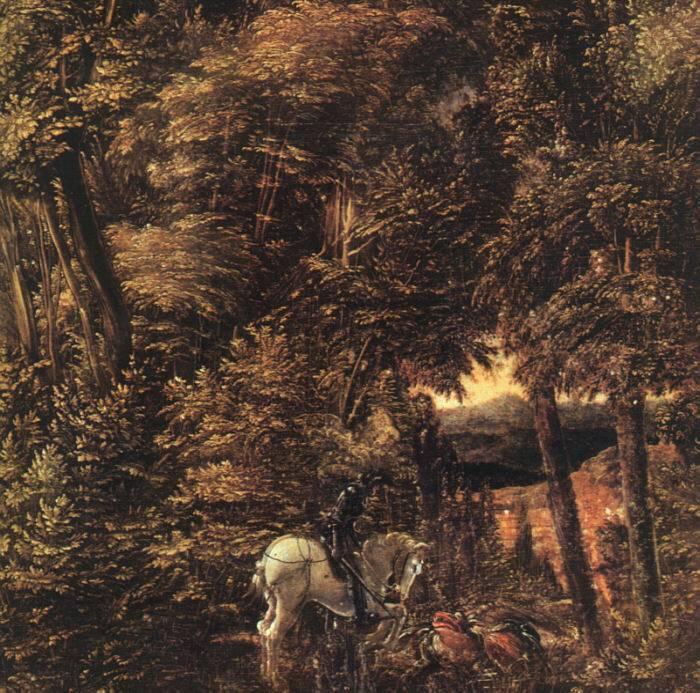 ALTDORFER, Albrecht Saint George in the Forest  ggg